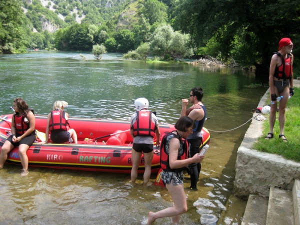 ARBITRI na raftingu v BiH leta 2008