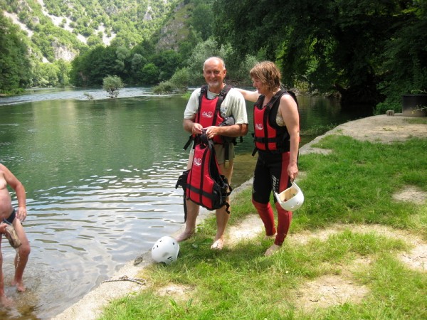 ARBITRI na raftingu v BiH leta 2008