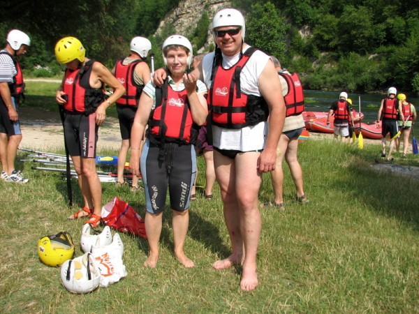 ARBITRI na raftingu v BiH leta 2008